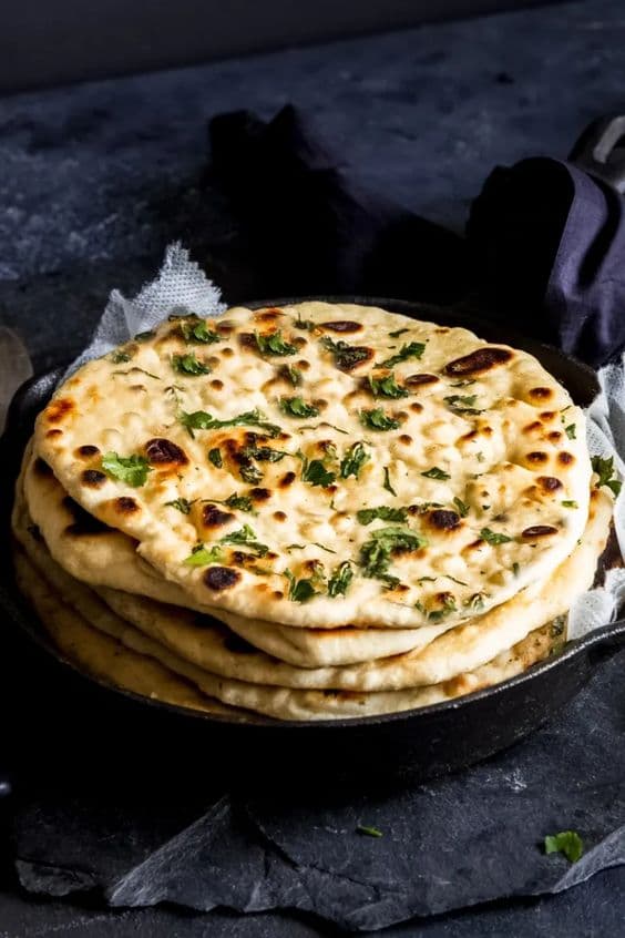 Baked bread with a golden crust