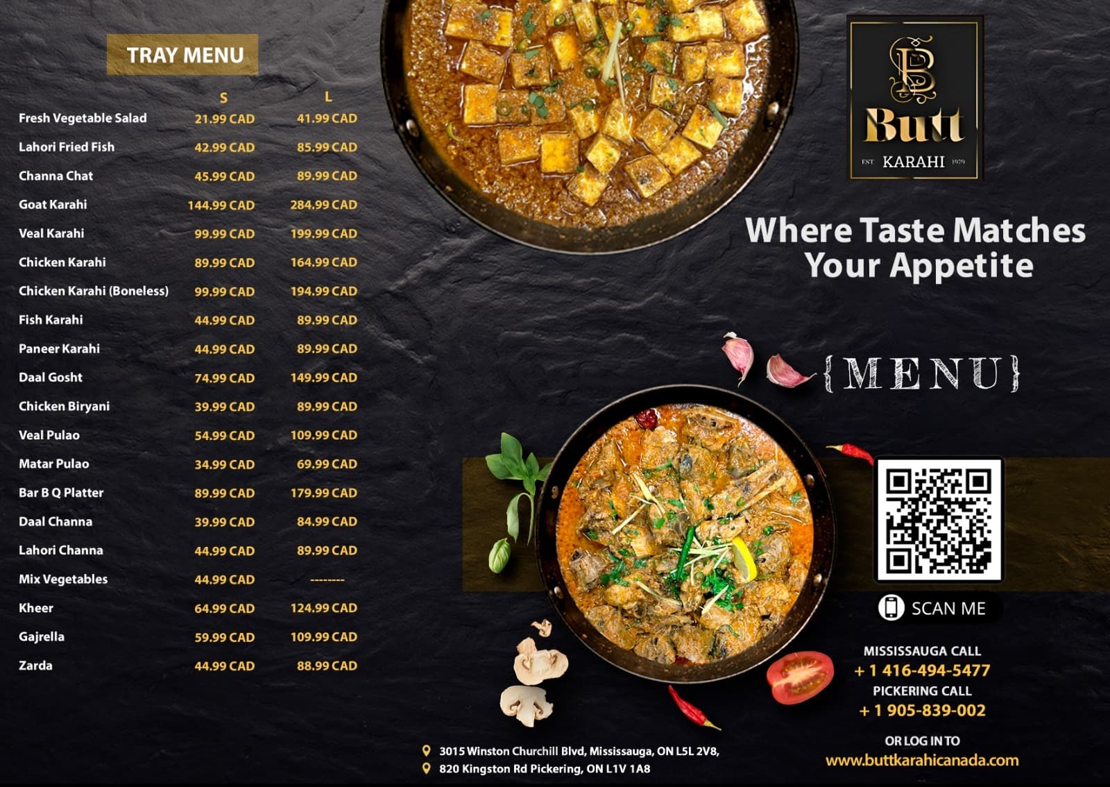 Tray Menu